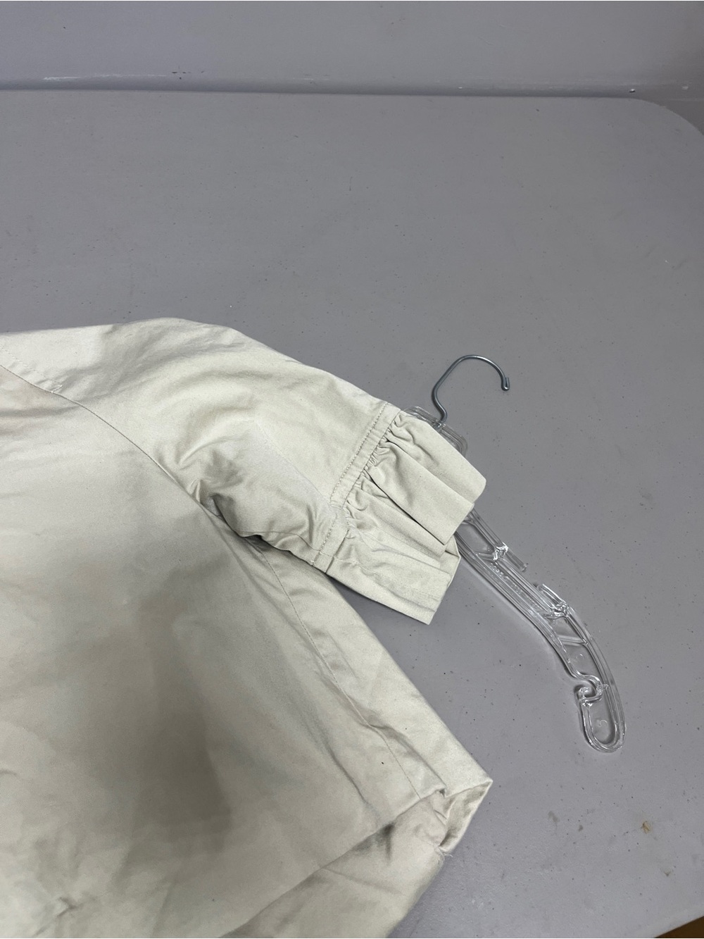 Express Cream Button-Front Kids Jacket - Picture 11 of 11